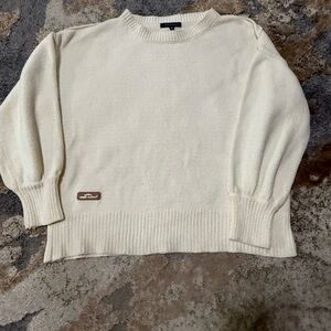 Simply Southern Cream Sweater Size medium